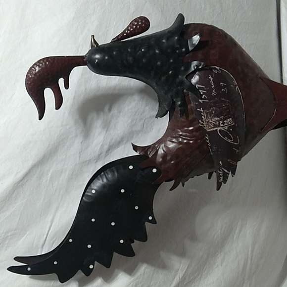 Metal Tall Rooster Home/Yard Decor GUC - Picture 2 of 16